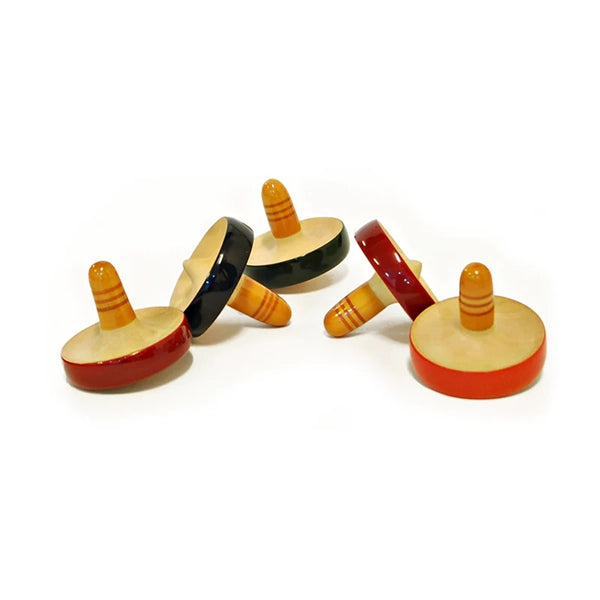 MOUNA Finger Tops Spinning Wooden tops